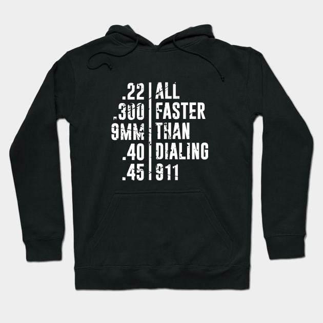 All Faster Than Dialing 911 Hoodie by redsoldesign